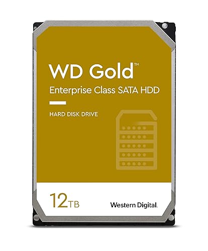 Western Digital Gold Internal Hard Drive HDD 12000 GB Serial ATA III