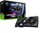 MSI Gaming RTX 5070 12G Gaming Trio OC White Graphics Card (12GB GDDR7, 192-bit, Extreme Performance: 2625 MHz, DisplayPort x 3 2.1a, HDMI 2.1b, NVIDIA Blackwell Architecture)