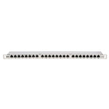 Tripp Lite RJ45 Patch Panel, Cat5e/Cat6 Patch Panel, 24 Port Patch Panel, Shielded, Krone IDC, 0.5U Rack Mount, 568A/B, TAA Compliant (N252-024-HU-SHK) 24 Port 568A/B