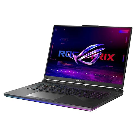 ASUS ROG Strix Scar 18 (2024) Gaming Laptop, 18” Nebula HDR 240Hz/3ms,1100 nits,Mini LED Display,GeForce RTX 4090,Intel Core i9-14900HX,32GB DDR5,2TB PCIe SSD,Wi-Fi 6E,Windows 11 Pro,G834JYR-DS91-CA