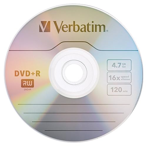 Verbatim AZO DVD+R 4.7GB 16X With Branded Surface - 100pk Spindle - 2 Hour Maximum Recording Time