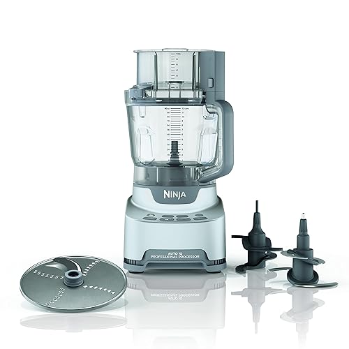 Ninja NF700C Professional XL Food Processor, 12-Cup Capacity, 4 Auto-iQ Programs, Silver, 1000-Watts