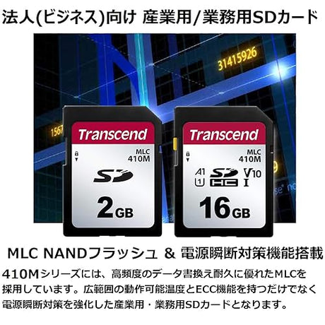Transcend TS2GSDC410M SD-Karte 2GB Class 10 UHS-I