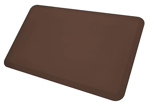 NewLife Eco-Pro by GelPro Eco-Pro Work Floor Mat, 20-Inch by 32-Inch, Brown