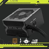 MSI MAG A650BE Gaming Power Supply - 80 Plus Bronze Certified 650W - Semi-Modular - Low Noise ATX PSU