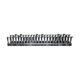 Panduit WMPVF45E Vertical Cable Manager, Black 22 RU Black