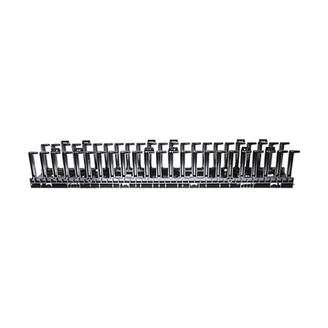 Panduit WMPVF45E Vertical Cable Manager, Black 22 RU Black
