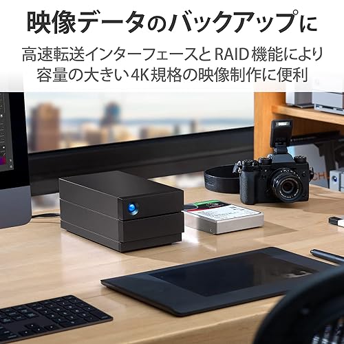 Lacie 2Big Raid 36TB USB-C Desktop External HDD [STHJ36000800]