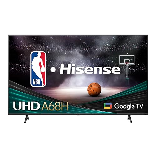 Hisense 50A68H - 50 inch Smart Ultra HD 4K Dolby Vision HDR10 Google TV with Bluetooth, Voice Remote (Canada Model) 4K UHD Google TV 50