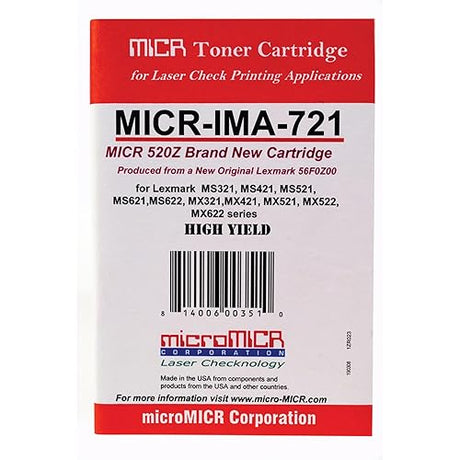 OEM MICR for Lexmark 56f0z00