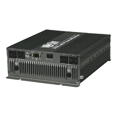 Tripp Lite Power Compact Inverter, 3000W, 12VDC, 120V, (2) 5-15R; (2) 5-20R, 4-Outlets for RVs,Trucks, Fleet Vehicles & Emergency Vehicles (PV3000HF) Power Inverter 3000W Standard