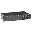 Black Box MED Conv Chassis 14-Slot, 2U, Rackmount, Dual PWR SUP