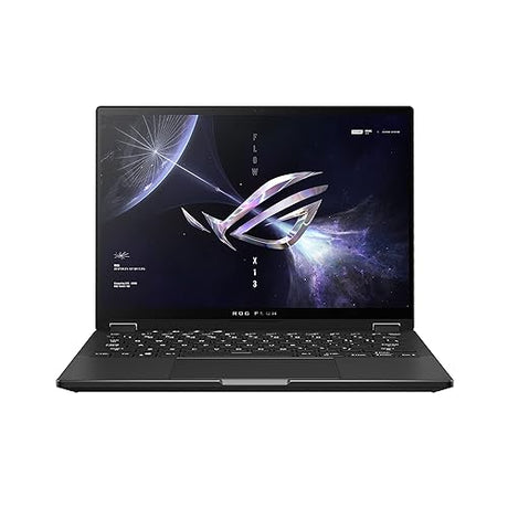 ASUS ROG Flow X13 (2023) 2-in-1 Gaming Laptop, 13.4” Nebula Display, 16:10 QHD 165Hz/3ms,500 nits,GeForce RTX 4050,AMD Ryzen 9 7940HS,16GB LPDDR5,1TB PCIe SSD,Wi-Fi 6E, GV302XU-DS91T-CA