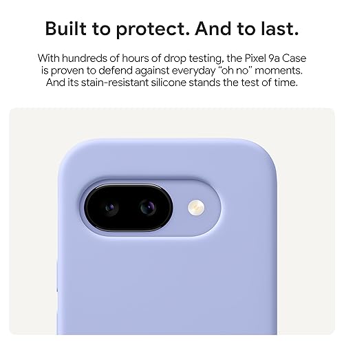 Google Pixel 9a Case - Durable Protection - Stain-Resistant Silicone - Android Phone Case - Iris