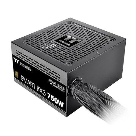 Thermaltake Smart BX3 750W 80Plus Bronze ATX 3.1 Standard Power Supply; Non-Modular; PS-SPD-0750NNFABU-3; 5 Year Warranty Bronze (ATX 3.0) 750W