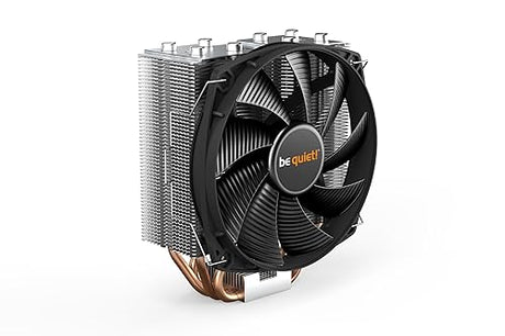 be quiet! Shadow Rock Slim 2 160W TDP CPU Cooler | Intel 1700 1200 2066 1150 1151 1155 2011-3 Square ILM | AMD AM4 | Silver | BK032