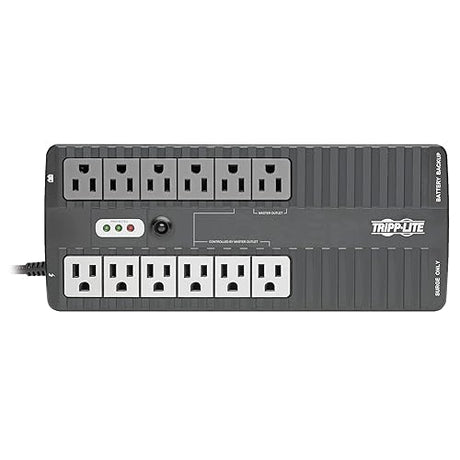 Tripp Lite 750Va 450W Ups Eco Green Battery Back Up Compact 120V USB RJ11, 12 Outlets ECO750UPS 750 VA