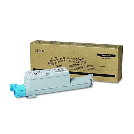 Xerox Phaser 6360 Cyan High Capacity Toner Cartridge (12,000 Pages) - 106R01218