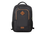 URBAN FACTORY Eco Backpack, up to 15.6 inch Multifunctional Business Computer Laptop Backpack Unisex Spacious Laptop Backpack for Women and Men, Universal r-PET Fabric Backpack for Notebook