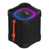 Skullcandy Terrain Mini 2 Wireless Bluetooth Speaker, IPX7 Water Resistant, 14H Battery, Multi-Link, LED Light Show, Lightweight & Portable (Black)