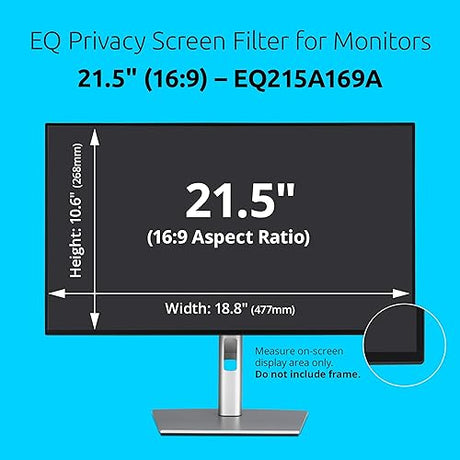 Kensington EQ Privacy Screens Filter 21.5 inch 16:9
