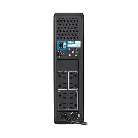 Eaton Tripp Lite Series SMART750PSRTNC 750VA Online Cloud-Connected Tower UPS Battery Backup & Surge Protector, 475W, Pure Sine Wave, AVR, Computer Uninterruptible Power Supply Units