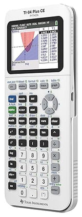 Texas Instruments TI-84 Plus CE Graphing Calculator - White White Standard Packaging