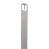 Panduit MMP350-C Marker Plate, 304 Stainless Steel, Natural (100-Pack) 3.50 by .75 100-Pack