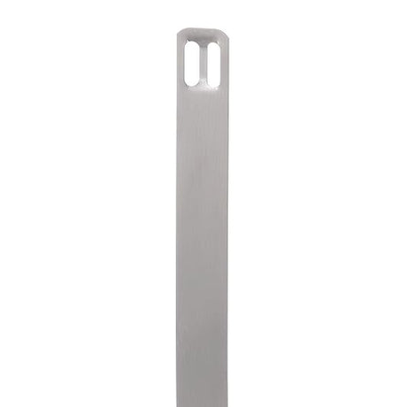 Panduit MMP350-C Marker Plate, 304 Stainless Steel, Natural (100-Pack) 3.50 by .75 100-Pack
