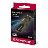 Transcend 1TB Gaming SSD with Heatsink, Up to 7,400MB/s, Compatible with PS5, Desktops, Laptops, M.2 2280 PCIe 4.0 NVMe Gen4x4 Internal Solid State Hard Drive, 3D TLC NAND, High-Speed Internal SSD