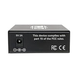 Tripp Lite Network Copper RJ45 Ethernet to Fiber SC Duplex Singlemode Cable Extender Converter, 1310nm Wavelength, Gigabit Network, Extend 12.4 Miles / 20 Km, 2-Year Warranty (N785-INT-SC-SM) Basic SC / Singlemode 1310nm
