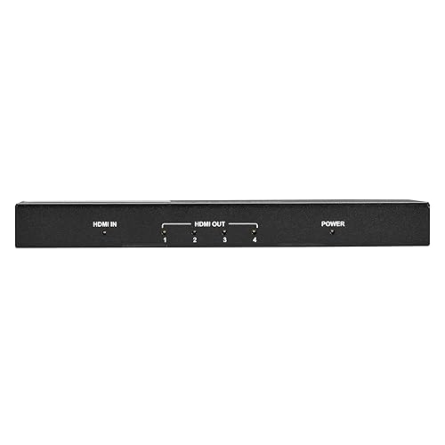 Black Box 4-Port Splitter 4K 60 HZ 4:4:4 HDMI 2.0 UHD HDCP 1.4/2.2
