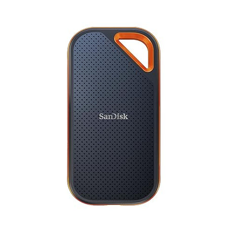 SanDisk 1TB Extreme PRO Portable SSD - Up to 2000MB/s - USB-C, USB 3.2 Gen 2x2, IP65 Water and Dust Resistance, Updated Firmware - External Solid State Drive - SDSSDE81-1T00-G25 1TB New Generation