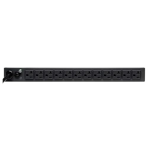 Tripp Lite PDU Basic 13 NEMA 5-15/20R Outlets L5-20P Input 6ft Cord 1URM (PDU1220T6)