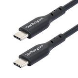 StarTech.com 15ft (4.5m) USB-C Charging Cable, Charge & Sync, 60W (3A) PD, USB 2.0 Laptop Charger Cable, TPE, Charging Cord