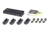 ATEN CS724KM 4-Port USB Boundless KVM Switch