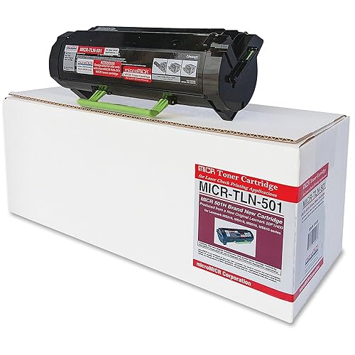 Micromicr MCMMICRTLN501 Toner Cartridge Black Laser,