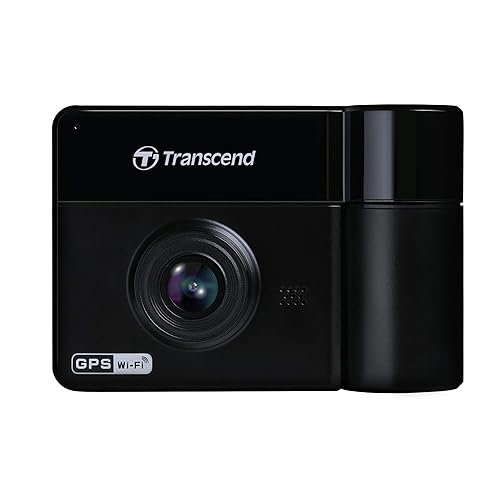 Transcend 64Gb Dashcam Drivepro 550 Dual, Black (TS-DP550B-64G)