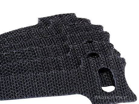 Monoprice 106489 13-Inch Hook and Loop Fastening Cable Ties, Black