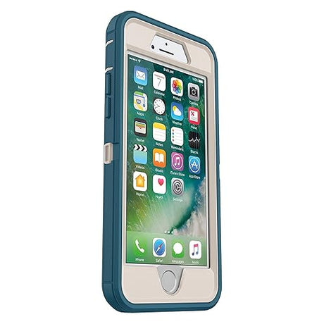 OtterBox iPhone SE 3rd & 2nd Gen, iPhone 8 & iPhone 7 (not Compatible with Plus Sized Models) Defender Series Case - Big SUR, Rugged & Durable, with Port Protection, Includes Holster Clip Kickstand Retail Packaging Big Sur
