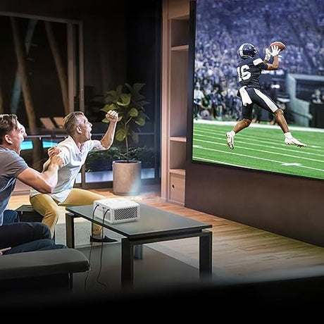 Optoma UHZ66 Compact Long Throw True 4K UHD Laser Home Cinema and Gaming Projector, 4000 Lumens UHZ66 - Latest Model