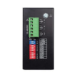Tripp Lite 8-Port Industrial Ethernet Switch with Ethernet/IP Quality of Service (EIP QoS), 100 Mbps, Unmanaged, DIN Rail Mounting, -40° to 75°C Temperature Range, 3-Year Warranty (NFI-U08-2A) 8-Port Unmanaged EIP QoS