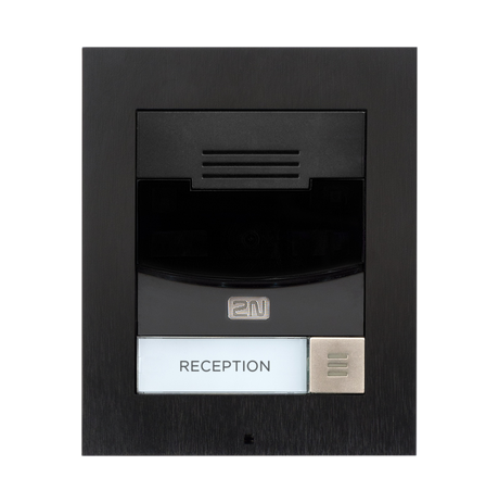 2N IP Solo Black Without Camera Surface Mount