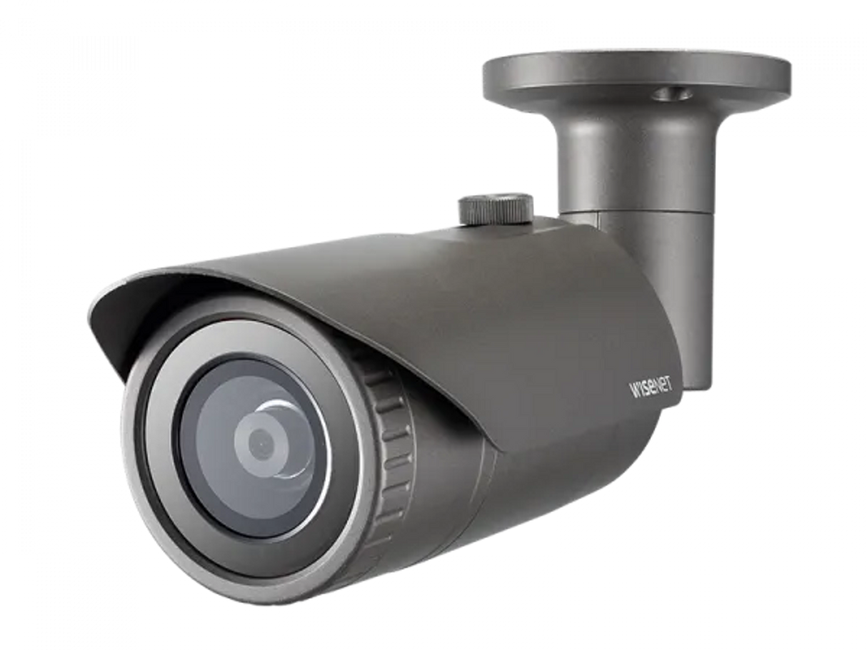 Samsung Hanwha Techwin QNO-7012R 4MP Network IR Bullet Camera With 2.8mm Lens