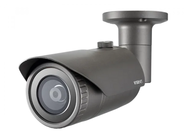 Samsung Hanwha Techwin QNO-7012R 4MP Network IR Bullet Camera With 2.8mm Lens