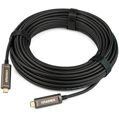 Kramer CP-AOCU31/CC-50 USB-C Gen-2 Optical Cable, 3.1 Rated - 50