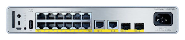 Cisco Catalyst 9000 Compact Switch 12-port Poe+ 240w Essentials