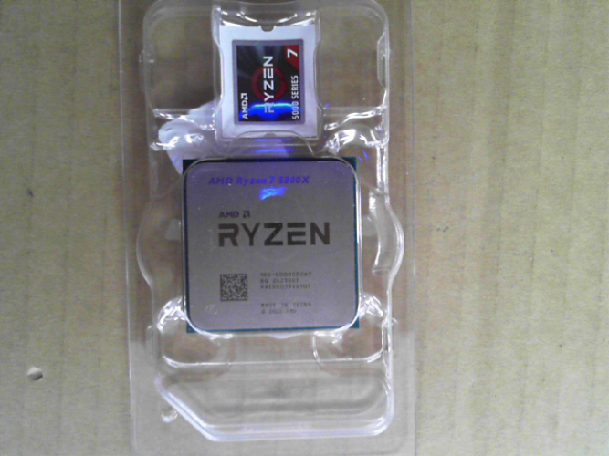 OPEN BOX - AMD Ryzen 7 5800X 8-core, 16-thread unlocked desktop processor without cooler
