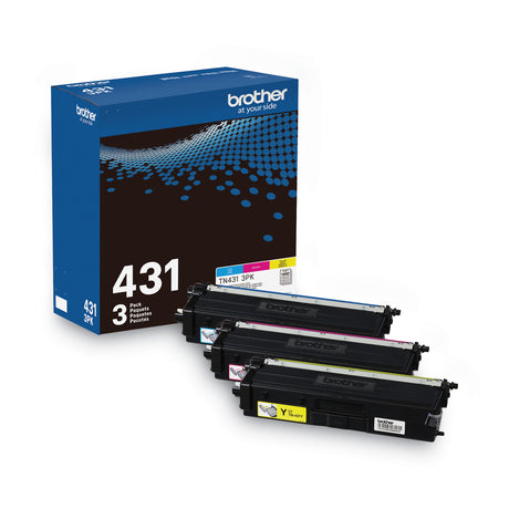 Brother TN4313PK Toner, 1, 800 Page-Yield, Cyan/Magenta/Yellow