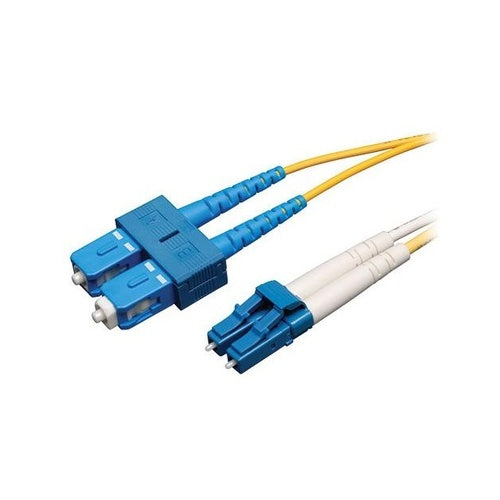 Tripp Lite 30M Duplex Singlemode 8.3/125 Fiber Optic Patch Cable LC/SC 100' 100ft 30 Meter - N366-30M